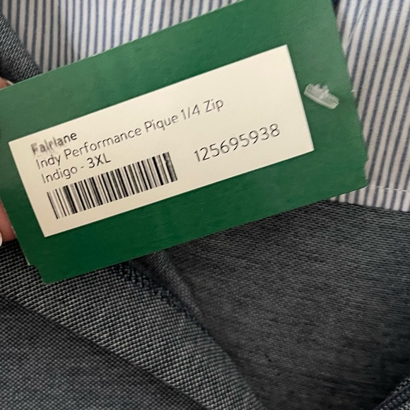 Men's gray Half-Zip Sweater - Picture 3 of 11